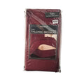 SmoothWeave Twin Tailored Bedskirt, Wine, 14 in Drop Length
