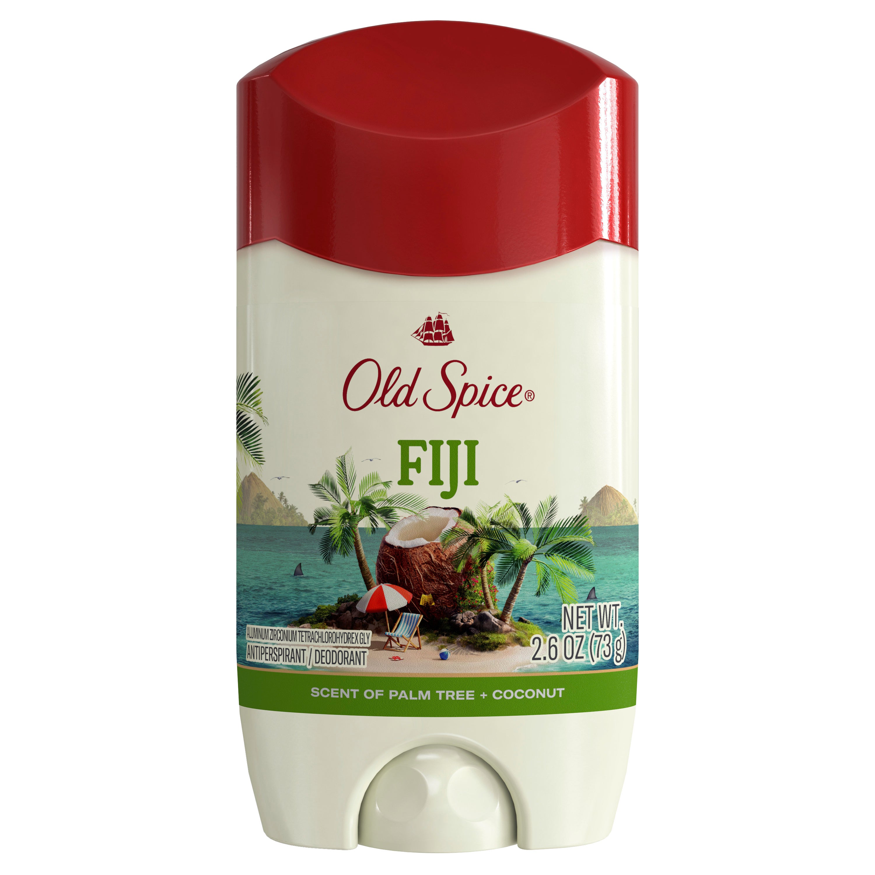 Old Spice Fiji Antiperspirant + Deodorant, 2.6 OZ (73 g)