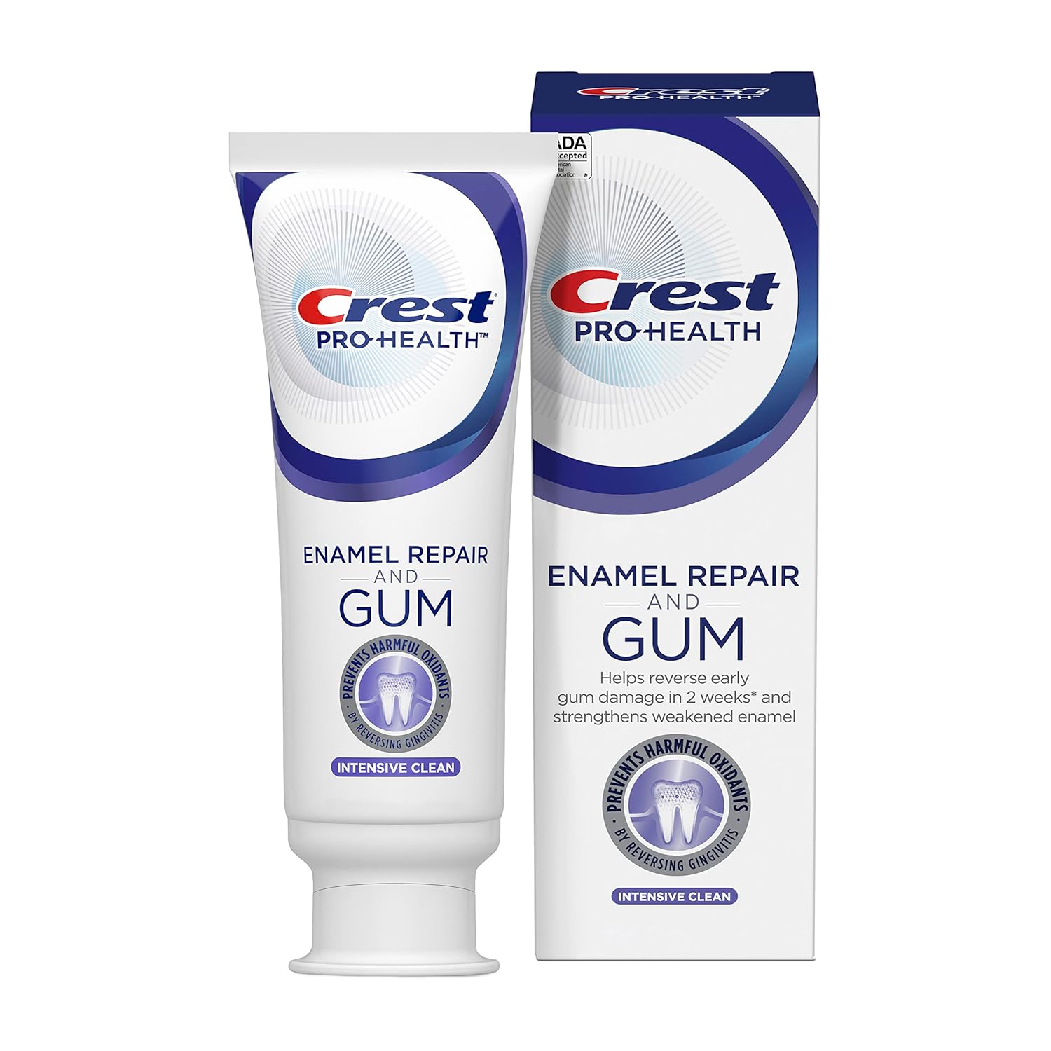 Crest Enamel Repair And Gum Intensive Clean Toothpaste 3.7 Oz (104 g)