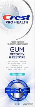 Crest Pro-Health Gum Detoxify & Restore Deep Clean Toothpaste, 4.6 oz (130 g)