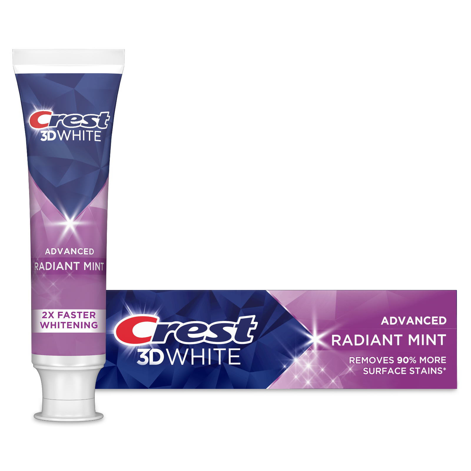 Crest 3D White Radiant Mint Toothpaste 3.3 oz (93 g)