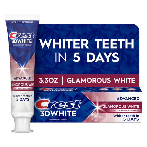Crest 3D White Glamorous White Toothpaste, 3.3 OZ (93 g)