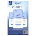Secret Clinical Completely Clean Invisible Solid Deodorant, 1.6 OZ (45 g), 3 PACK