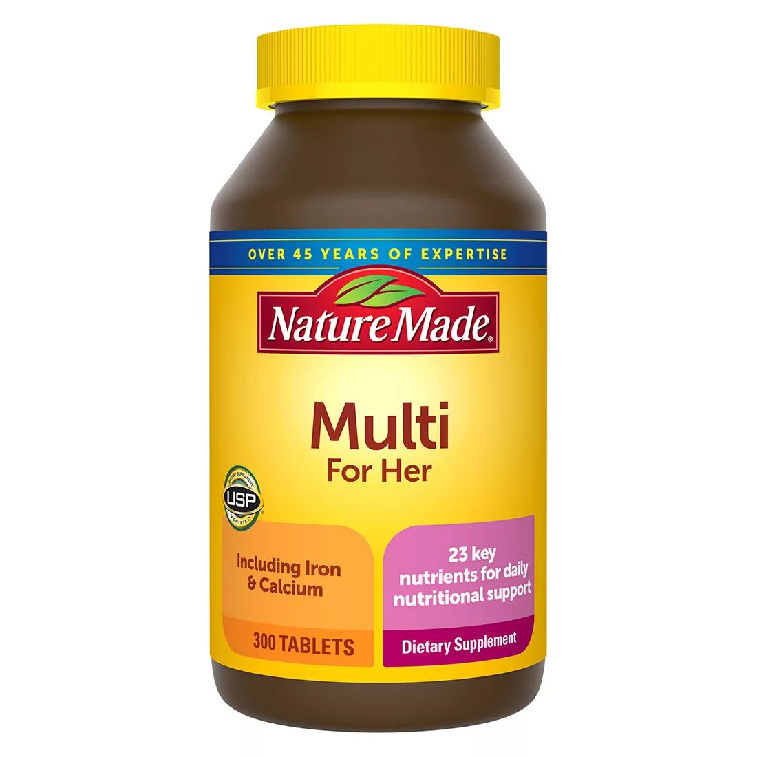 Nature Made Multi For Her, 300 Tablets, Women's Multivitamin