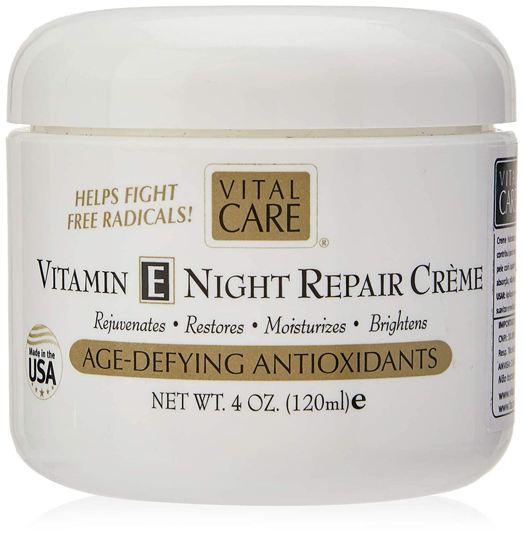 Vital Care Vitamin E Night Repair Creme 4 oz (120 ml)