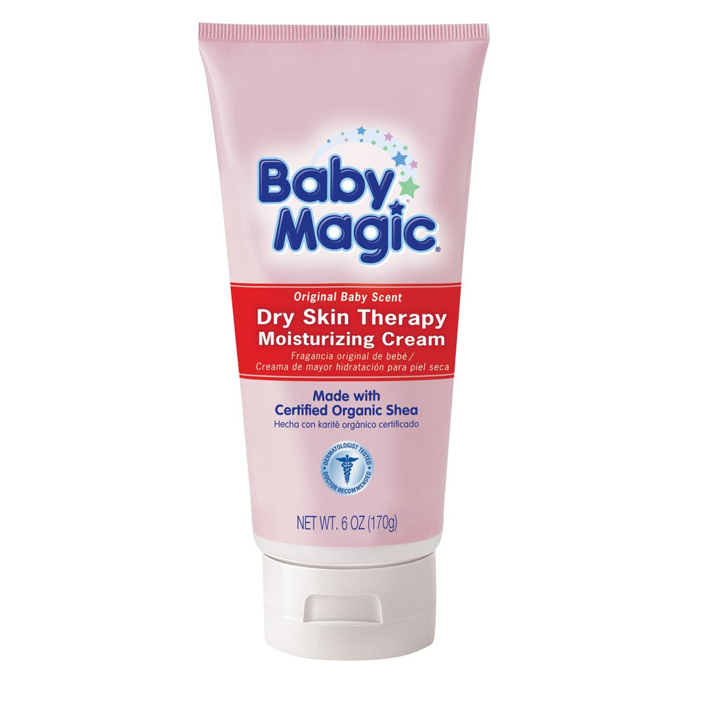 Baby Magic Dry Skin Therapy Moisturizing Cream, Original Baby Scent, 6 oz (170 g)