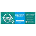 Tom's of Maine Rapid Relief Sensitive Fluoride-Free Toothpaste, Fresh Mint, 4 OZ (113 g)