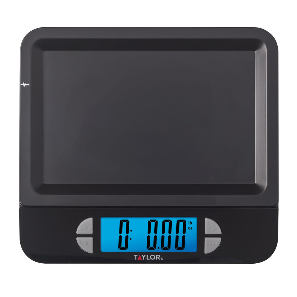 Taylor 11 lb (5 kg) USB Rechargeable Kitchen Scale