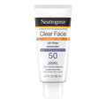 Neutrogena Clear Face SPF 50 Sunscreen, 3 FL OZ (88 mL)