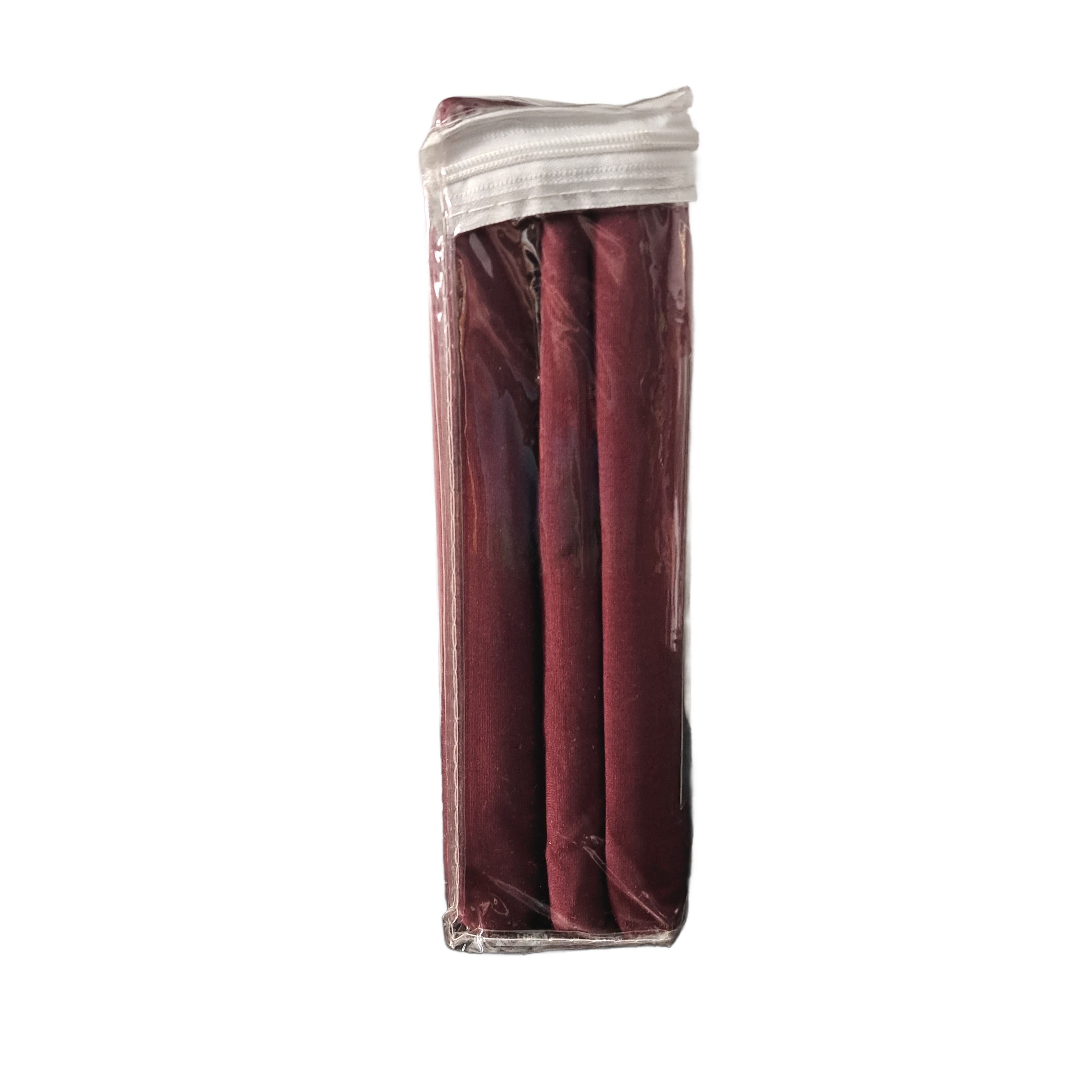 SmoothWeave Twin Tailored Bedskirt, Wine, 14 in Drop Length