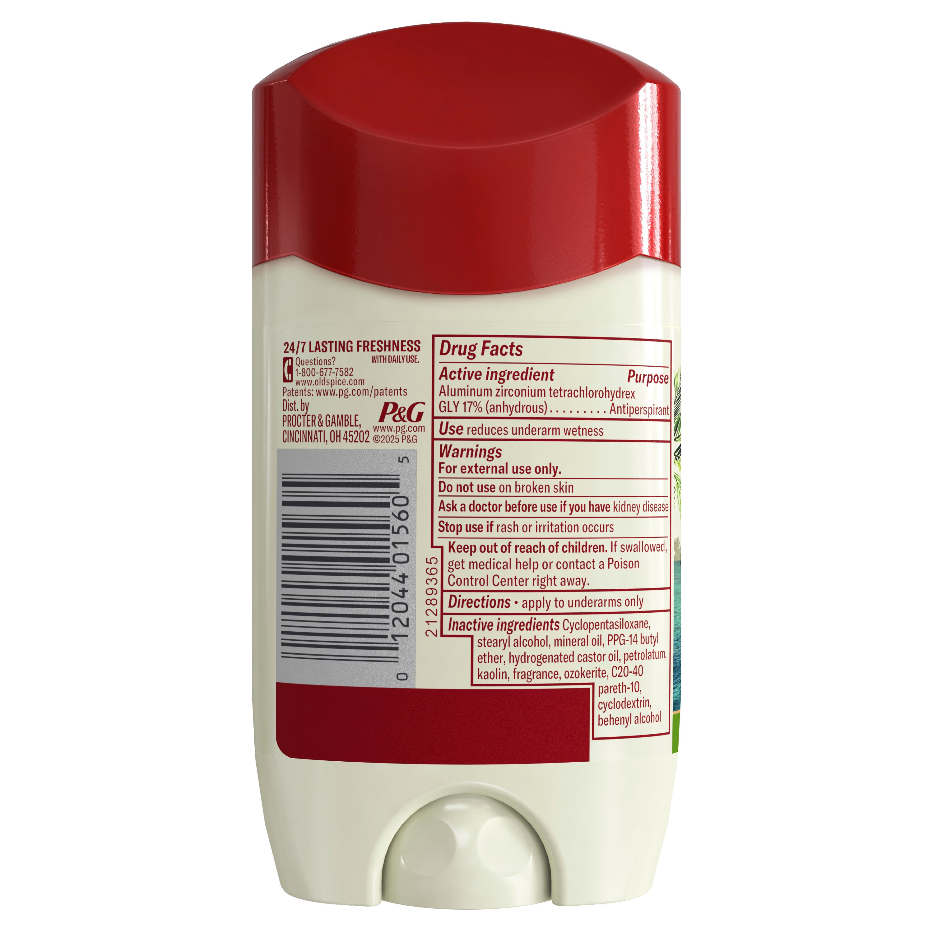 Old Spice Fiji Antiperspirant + Deodorant, 2.6 OZ (73 g)