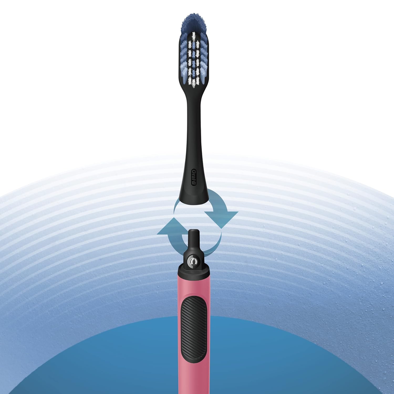 Oral-B Clic Manual Toothbrush, Coral, 1 Toothbrush