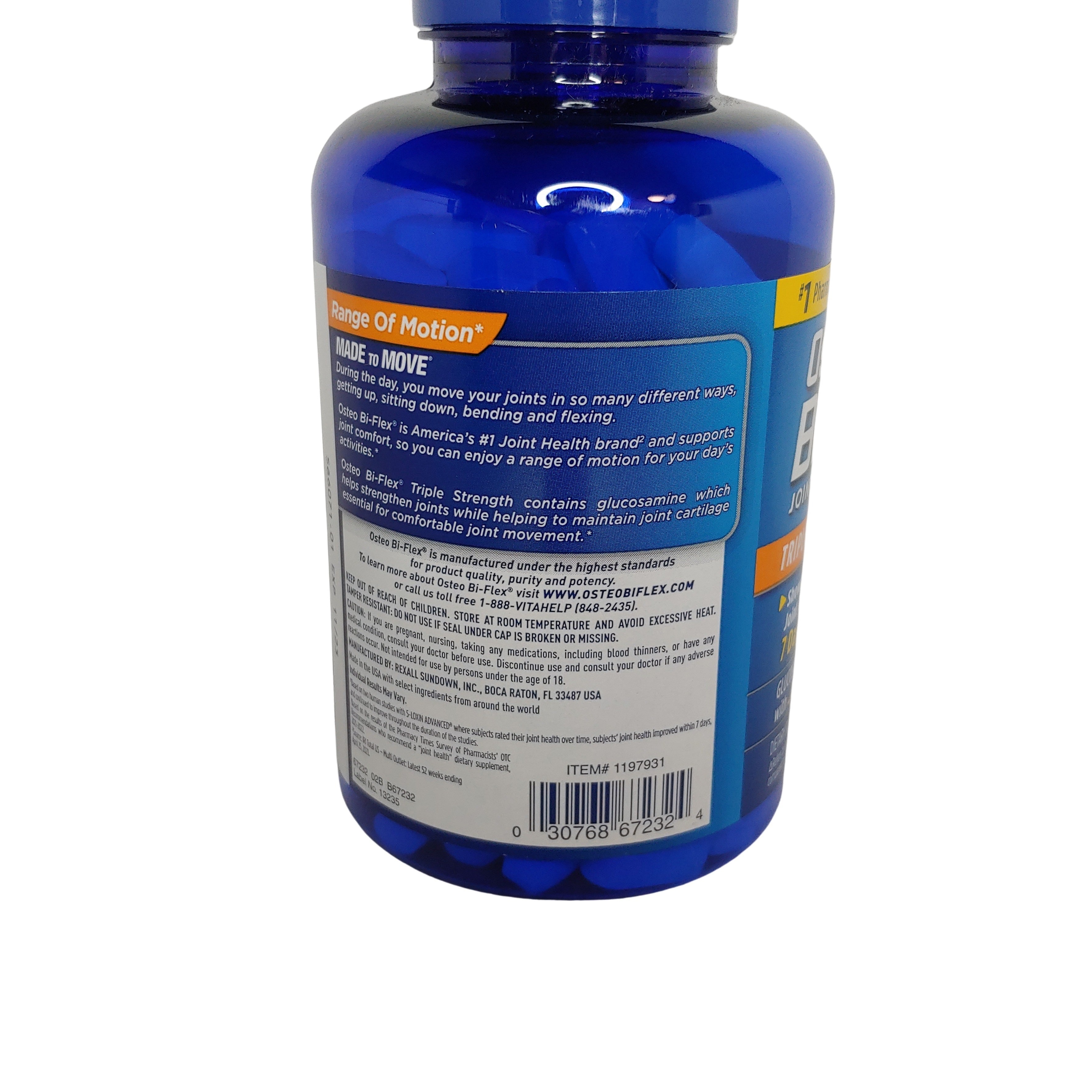 Osteo Bi-Flex Triple Strength Joint Health + Vitamin C, 200 Tablets