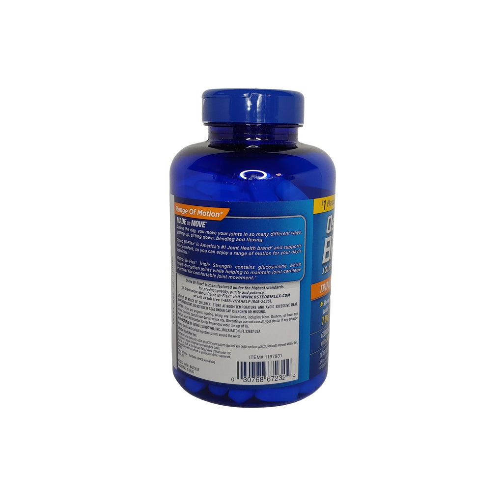 Osteo Bi-Flex Triple Strength Joint Health + Vitamin C, 200 Tablets