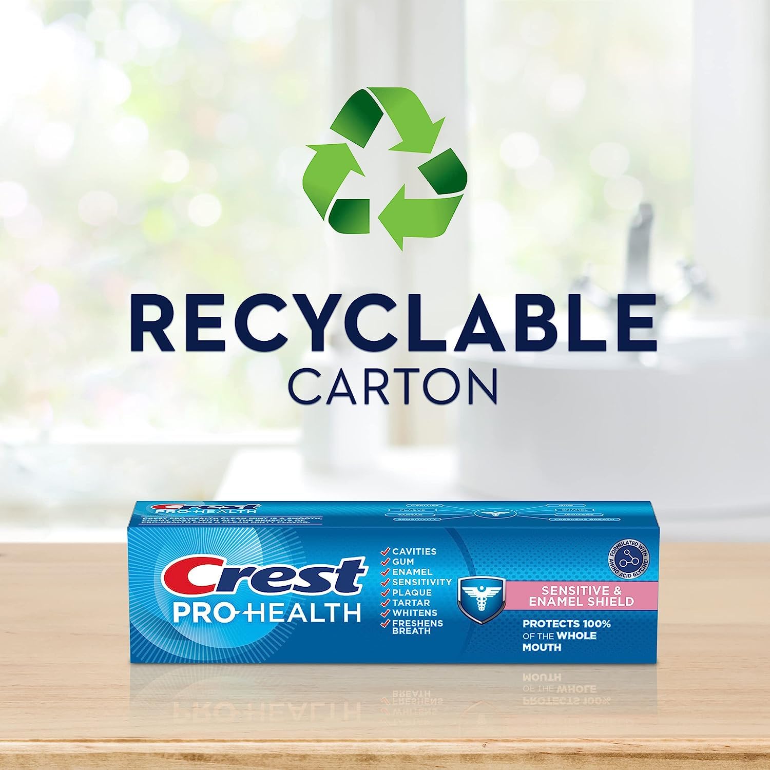 Crest Pro-Health Sensitive & Enamel Shield Toothpaste, 4.3 OZ