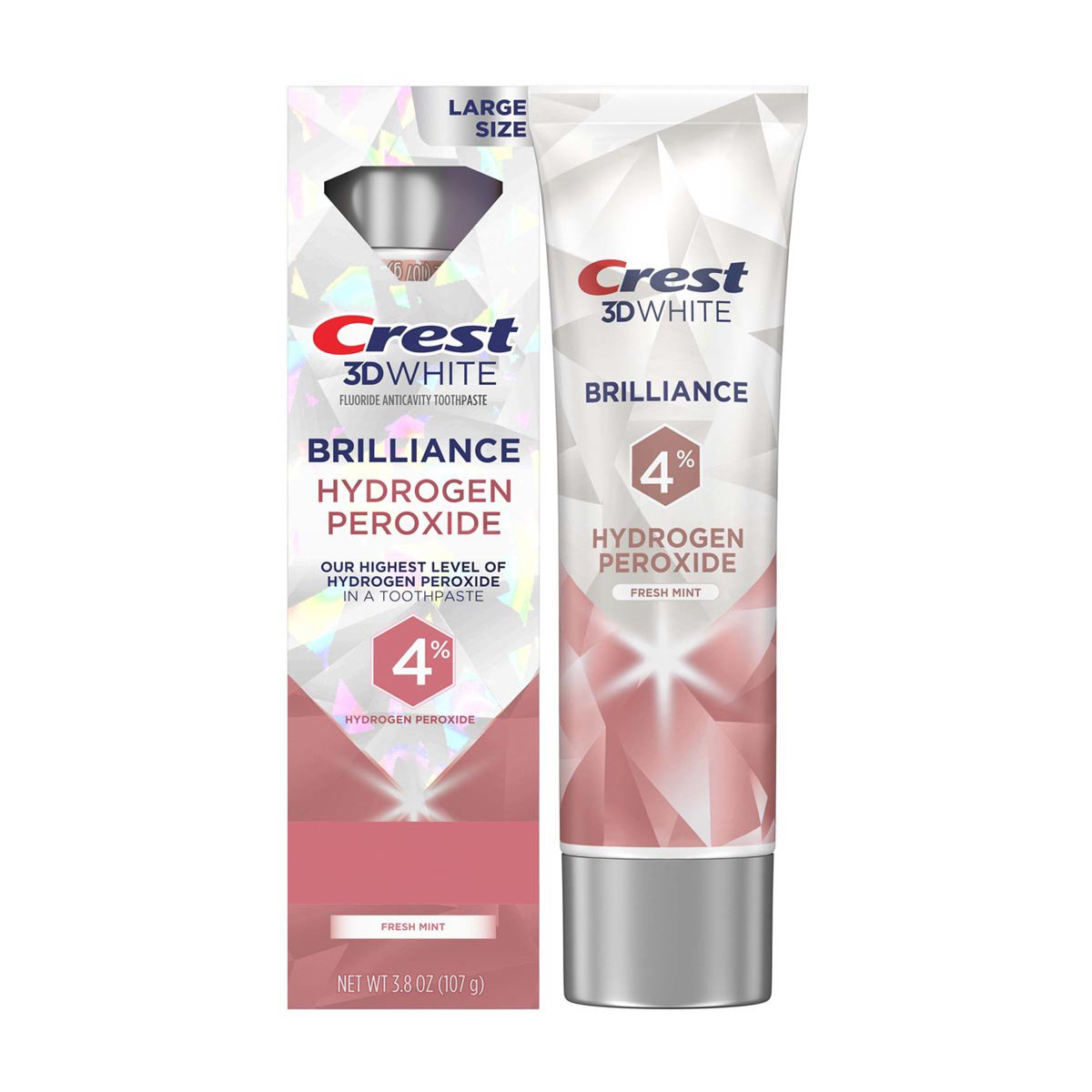 Crest 3D White Brilliance Advanced Toothpaste, 3.8 OZ (107 g)