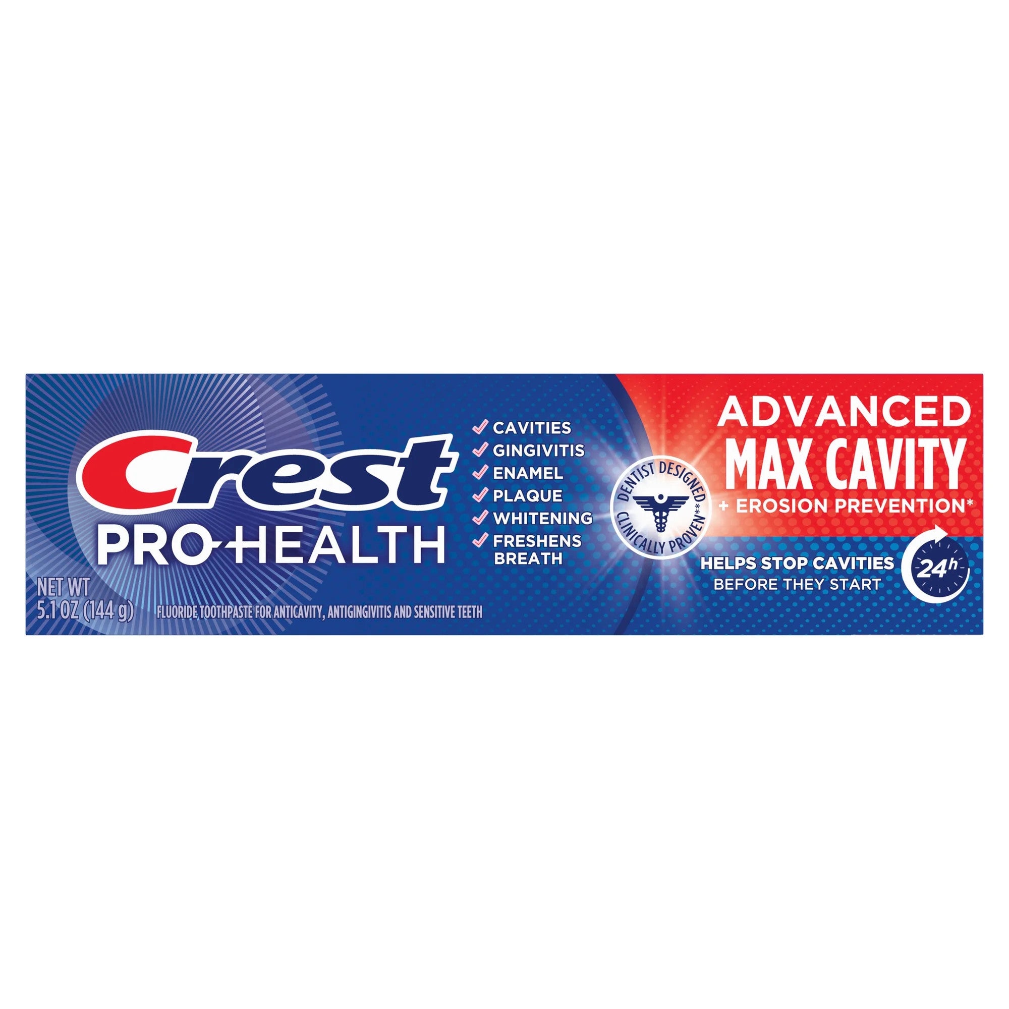 Crest Pro-Health Advanced Max Cavity Protection Toothpaste 5.1 OZ