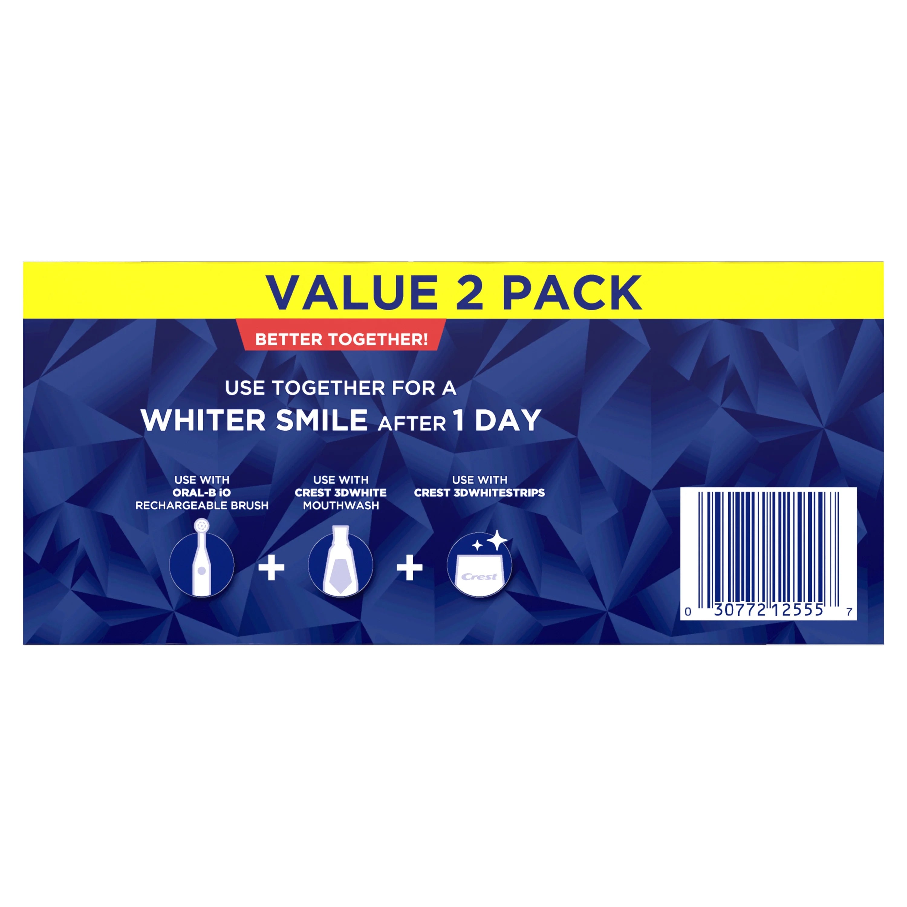 Crest 3D White Glamorous White Toothpaste 3.3 oz (93 g) 2-Pack