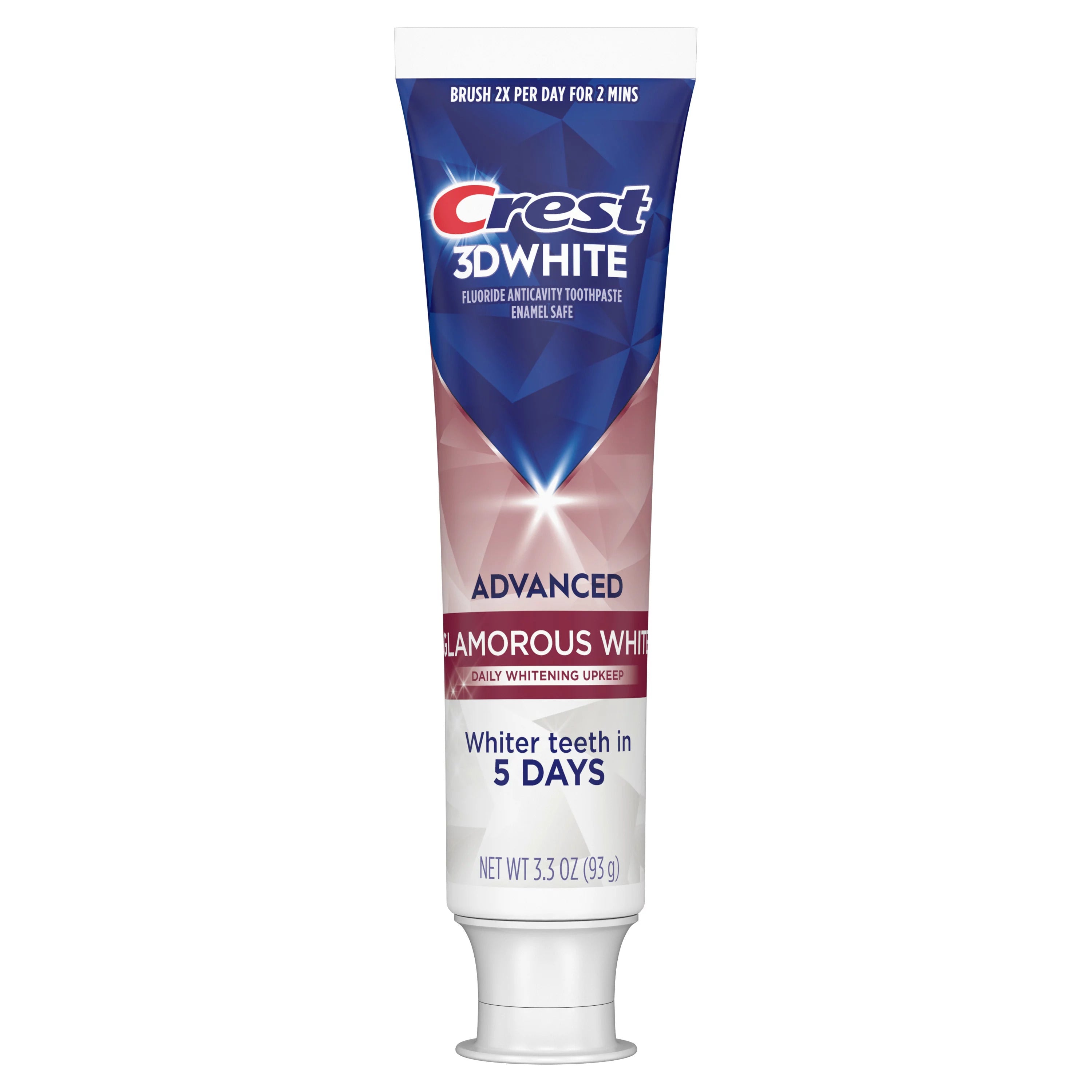 Crest 3D White Glamorous White Toothpaste, 3.3 OZ (93 g)