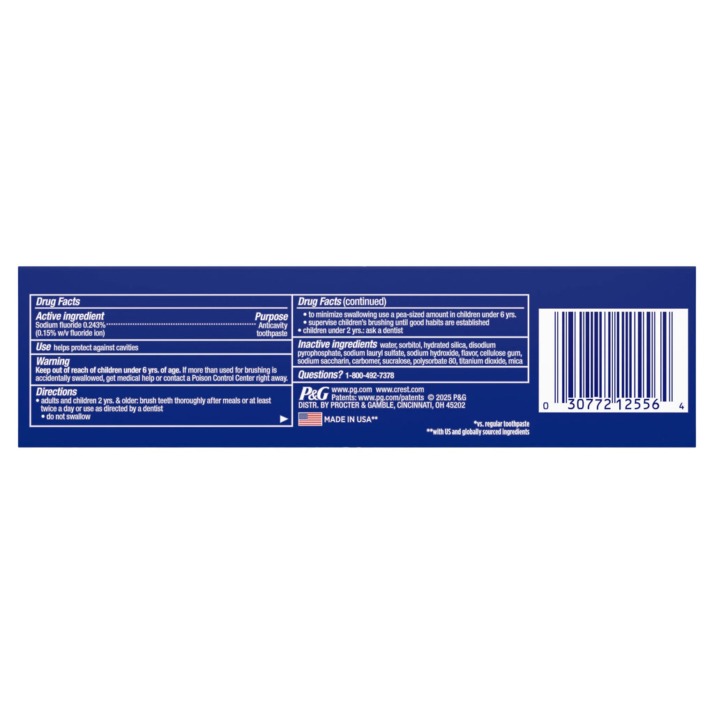 Crest 3D White Glamorous White Toothpaste, 3.3 OZ (93 g)