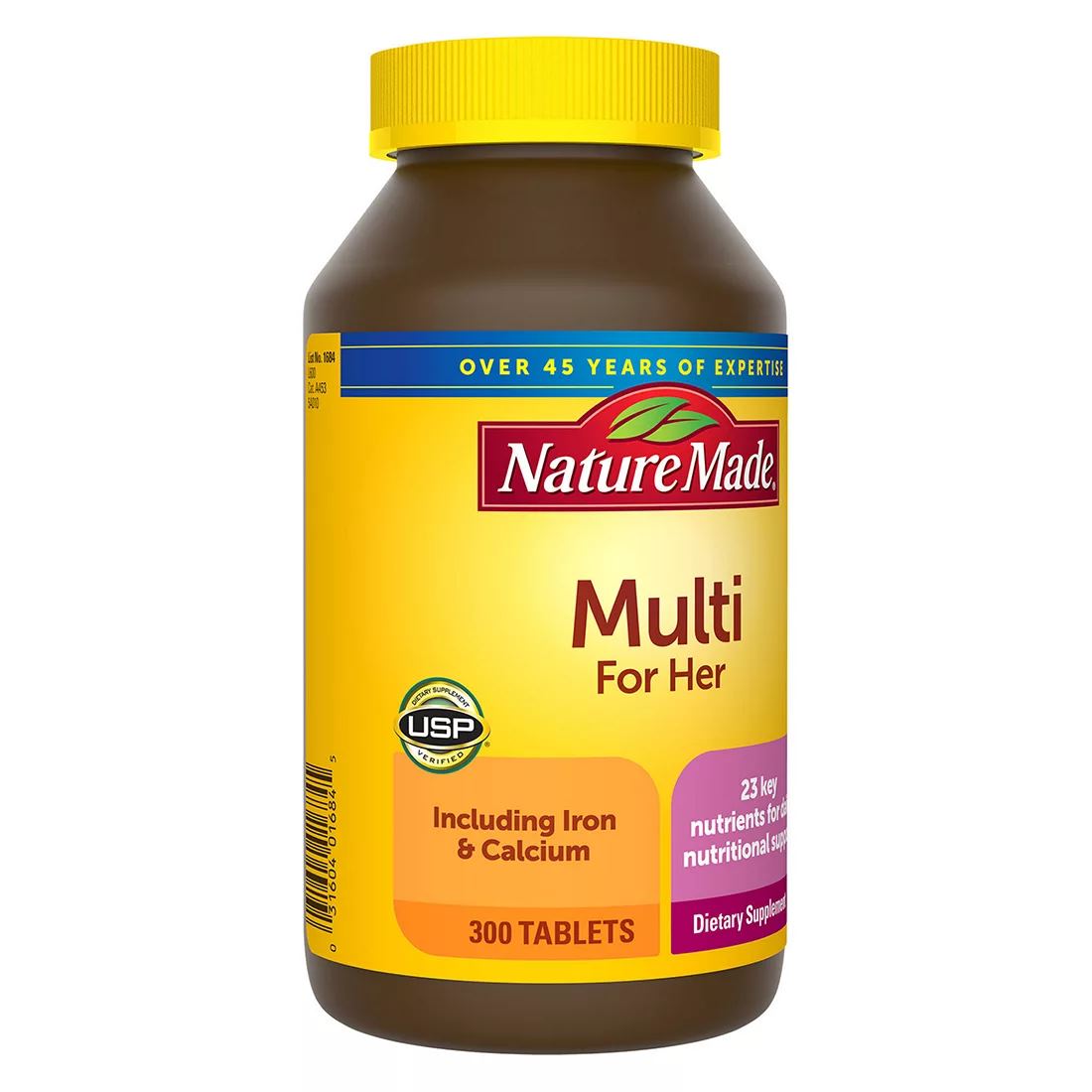 Nature Made Multi For Her, 300 Tablets, Women's Multivitamin