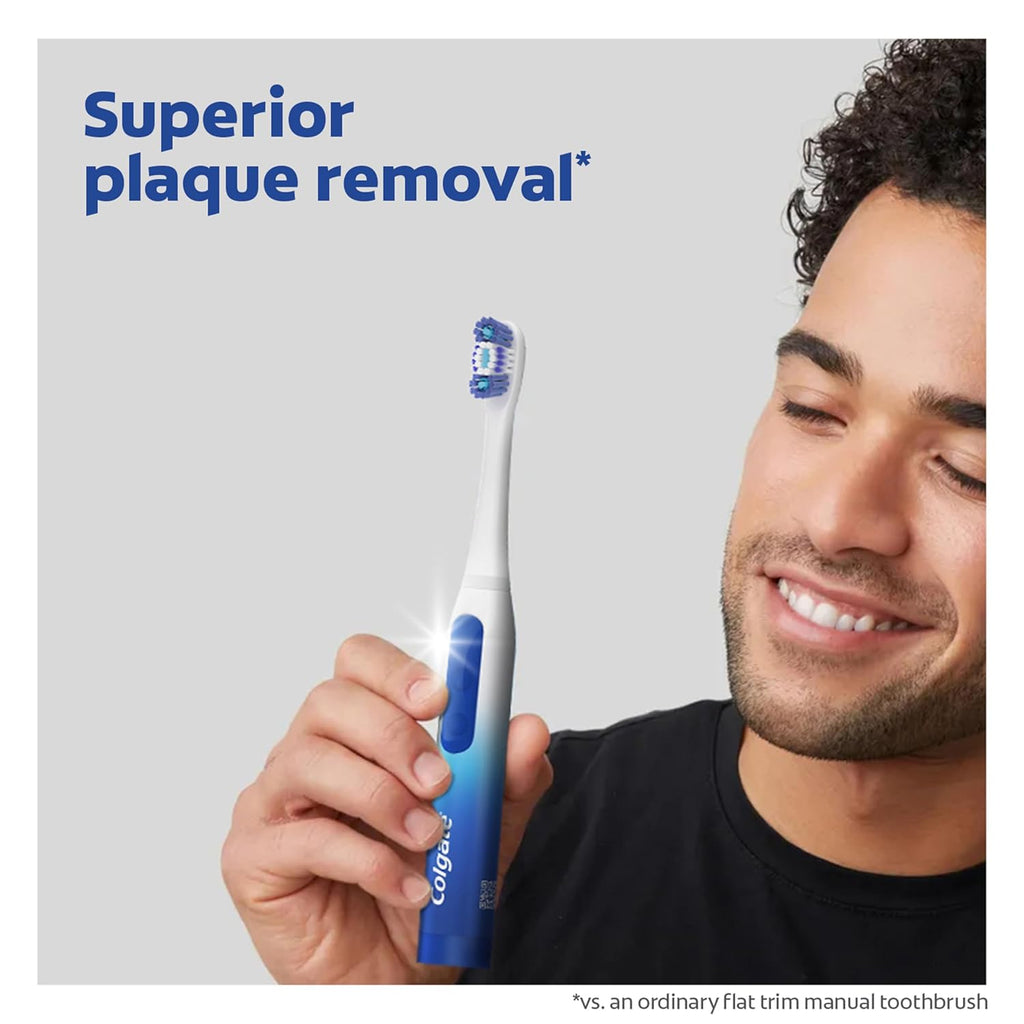 Colgate 360° Deep Clean Battery Powered Toothbrush, Soft