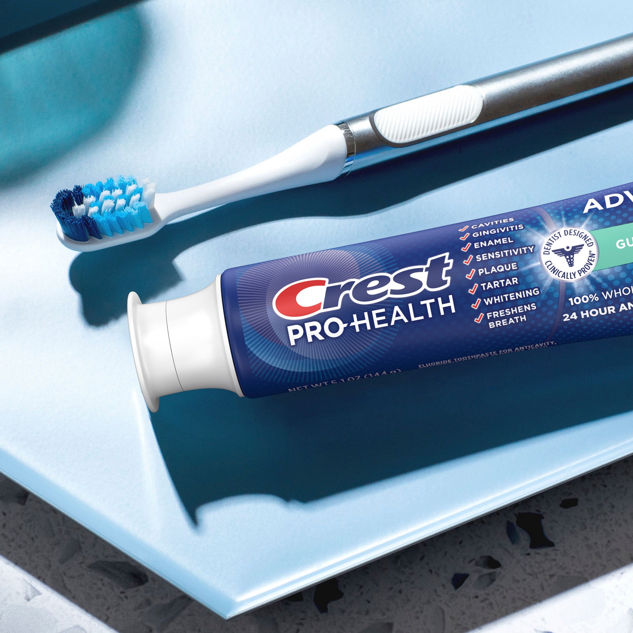 Crest Pro-Health Advanced Gum Protection Toothpaste, 5.1 oz (2 pack)