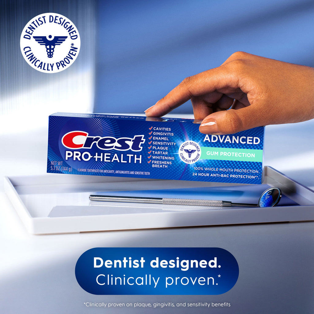 Crest Pro-Health Advanced Gum Protection Toothpaste, 5.1 oz (2 pack)
