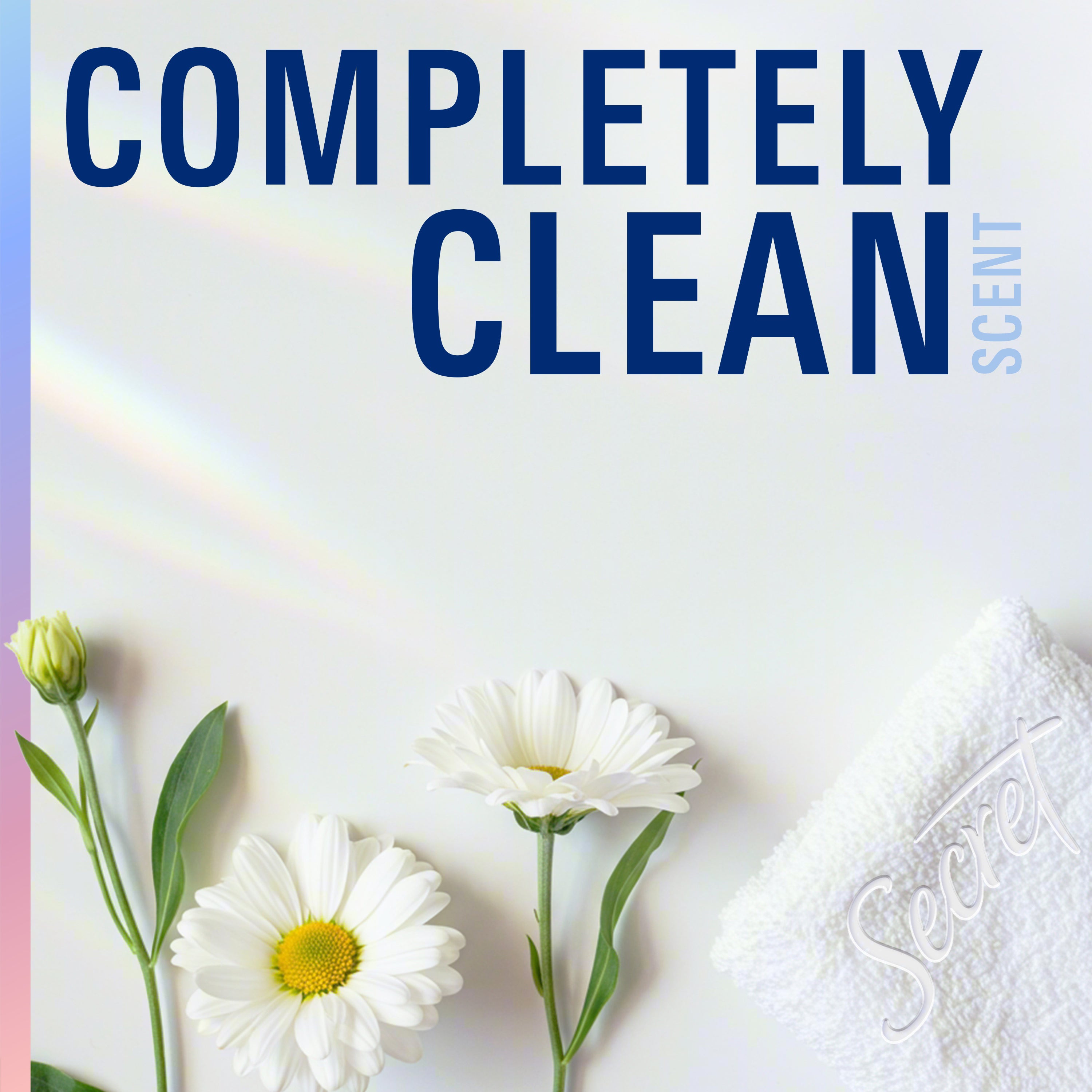 Secret Clinical Completely Clean Invisible Solid Deodorant, 1.6 OZ (45 g)