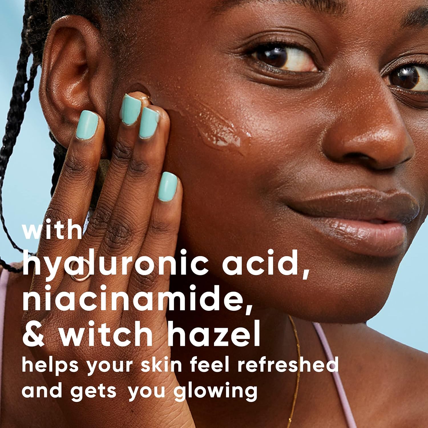 Gilette Venus For Facial Hair & Skin Care Hydration Serum, 45 ml (1.5 fl oz), Designed by Olay