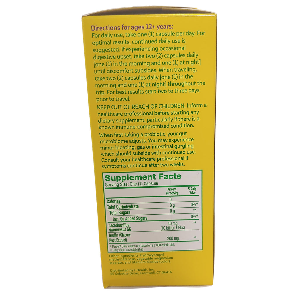 Culturelle Digestive Daily Probiotic, 10 Billion CFUs + Prebiotics, 80 Capsules