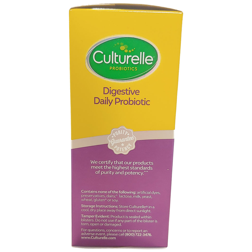 Culturelle Digestive Daily Probiotic, 10 Billion CFUs + Prebiotics, 80 Capsules