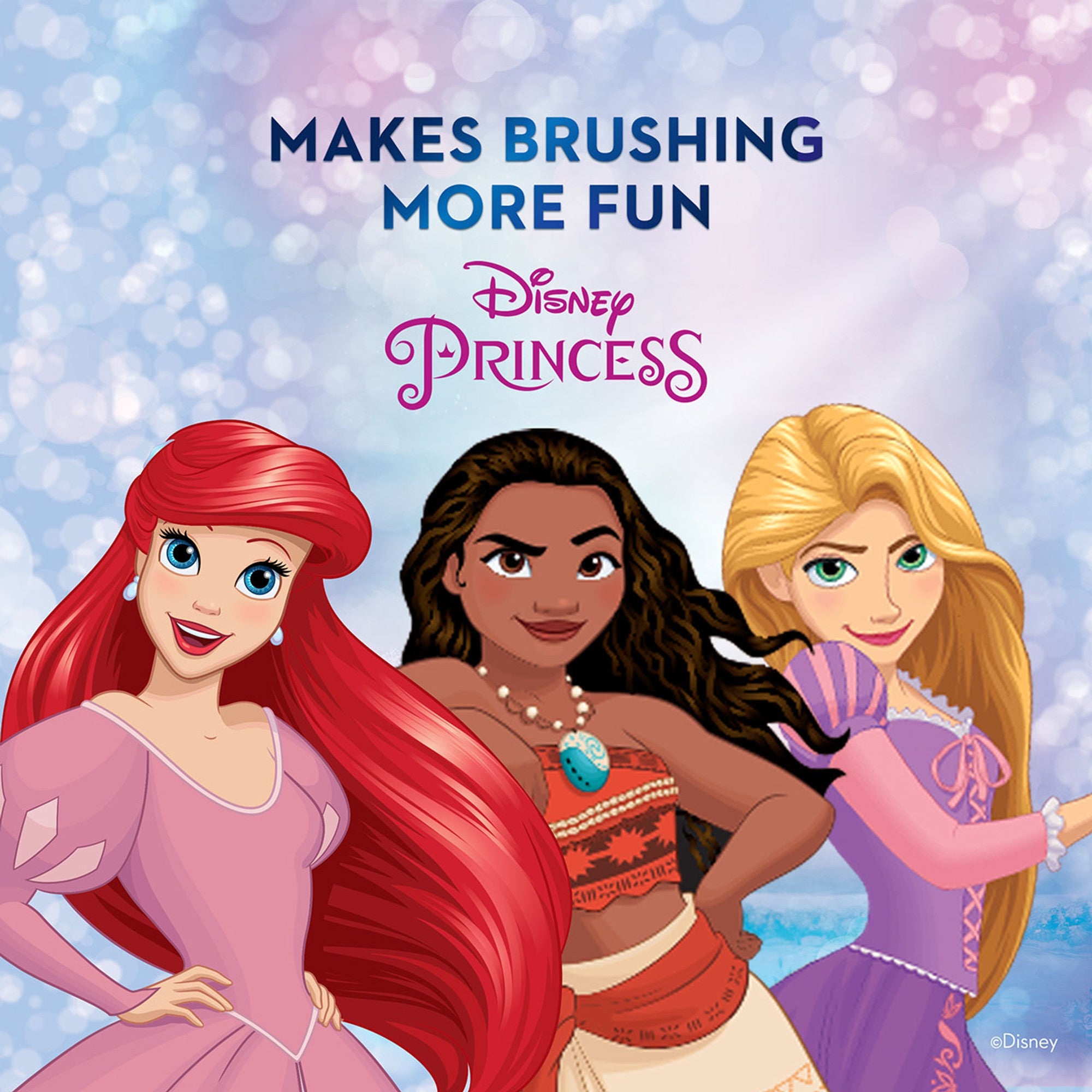 Oral-B Kid's Battery Toothbrush featuring Disney Princess, for Kids 3+