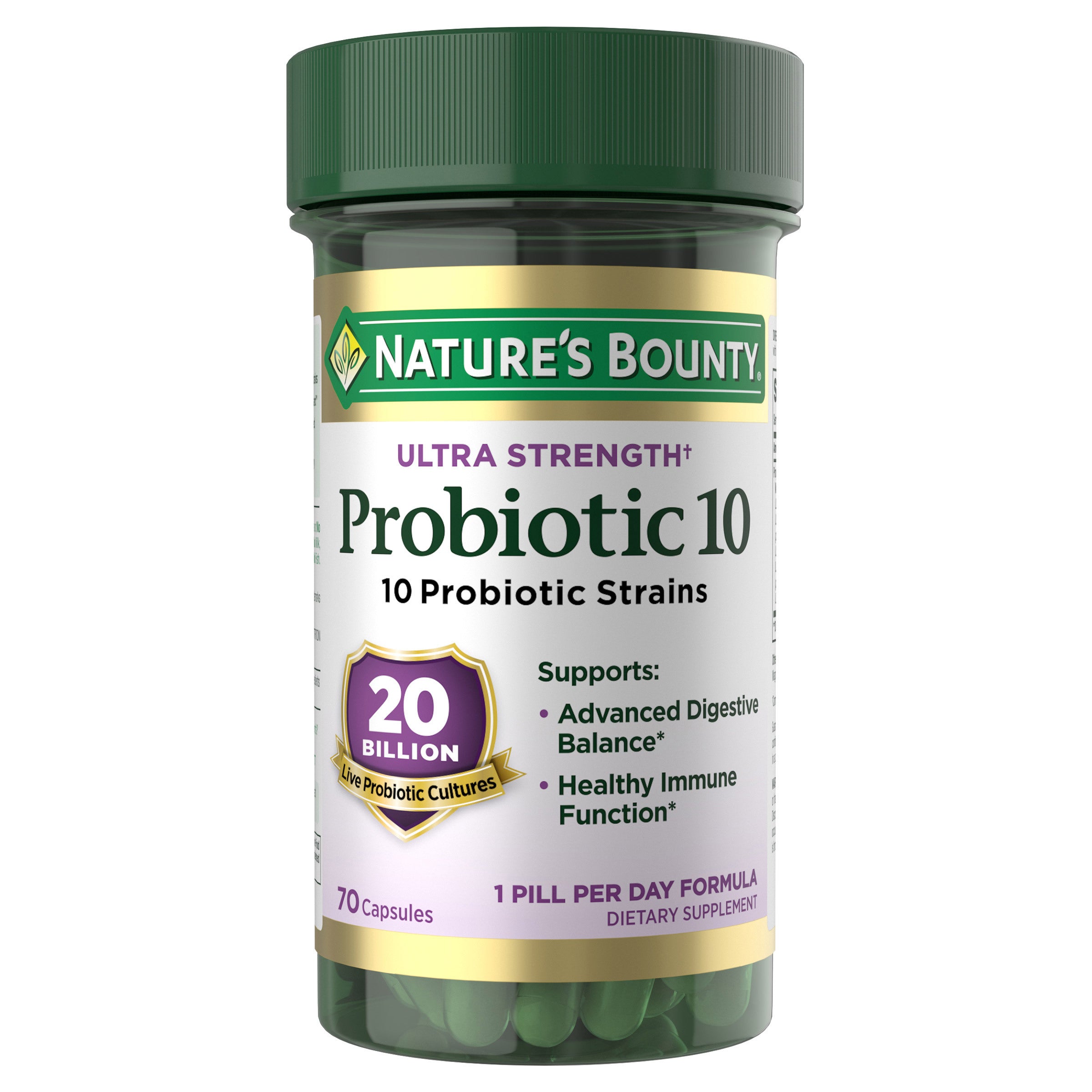 Nature's Bounty Probiotic 10, 70 Capsules