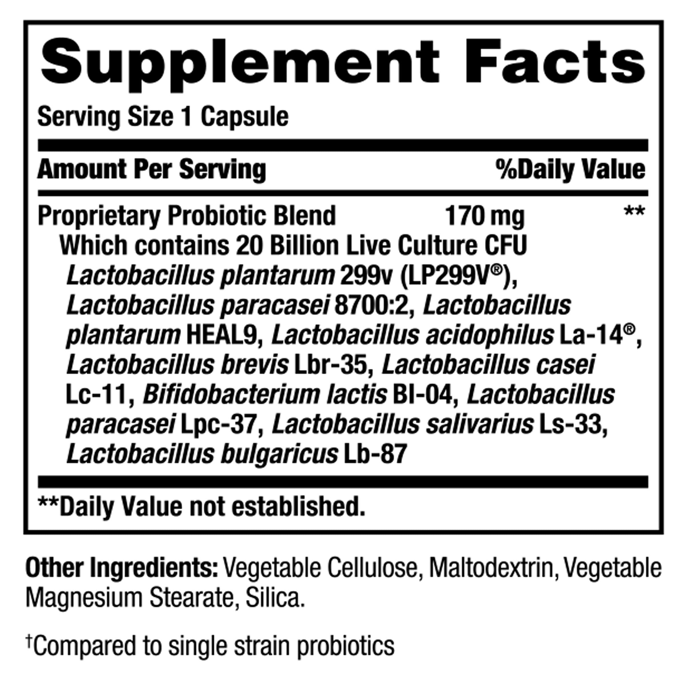 Nature's Bounty Probiotic 10, 70 Capsules