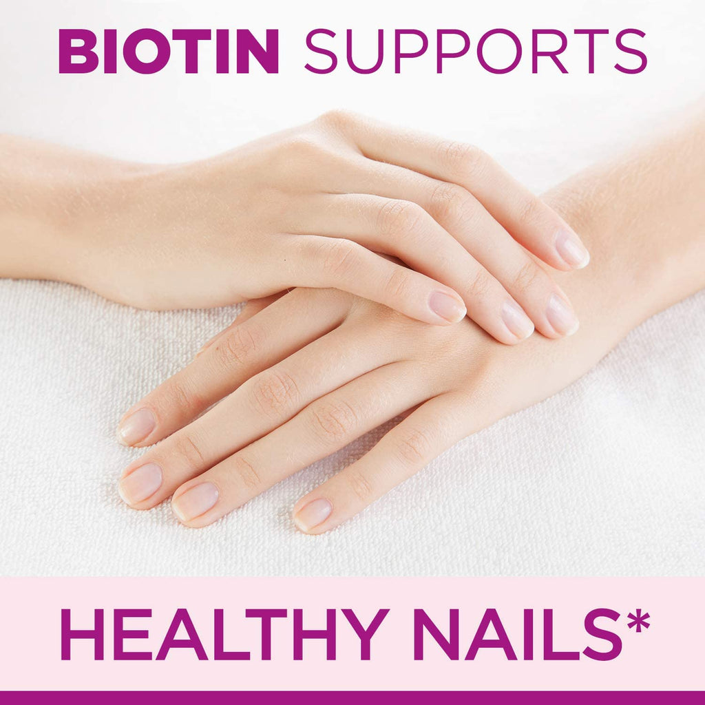 Nature's Bounty Hair, Skin & Nails Gummies, Strawberry, 80 Count