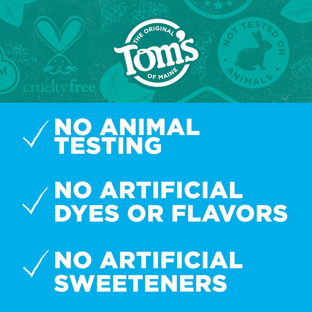 Tom's of Maine Rapid Relief Sensitive Fluoride-Free Toothpaste, Fresh Mint, 4 OZ (113 g)