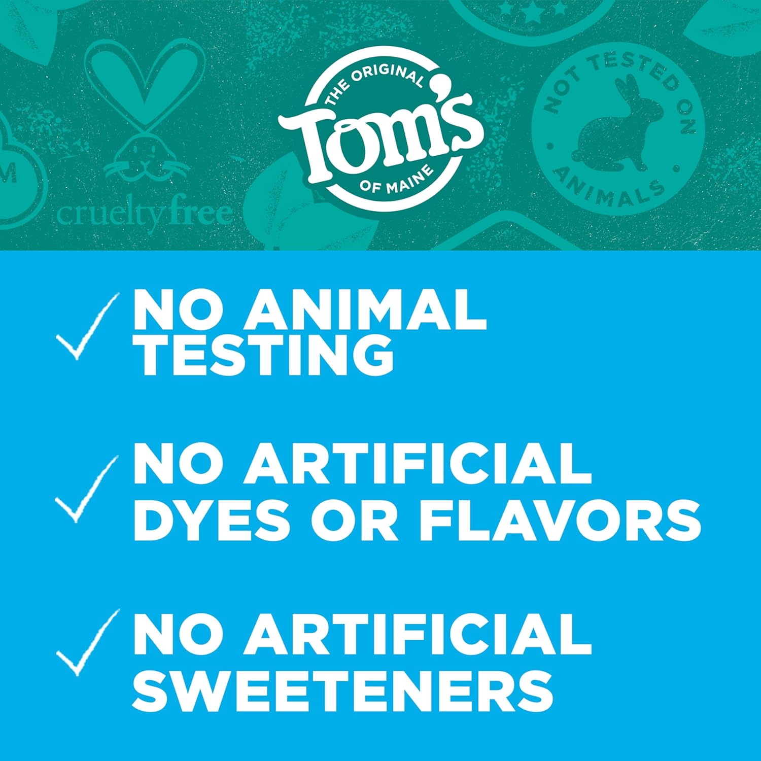 Tom's of Maine Rapid Relief Sensitive Fluoride-Free Toothpaste, Fresh Mint, 4 OZ (113 g)