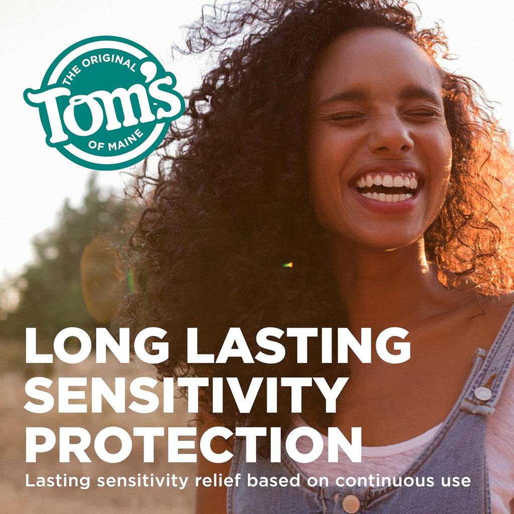 Tom's of Maine Rapid Relief Sensitive Fluoride-Free Toothpaste, Fresh Mint, 4 OZ (113 g)
