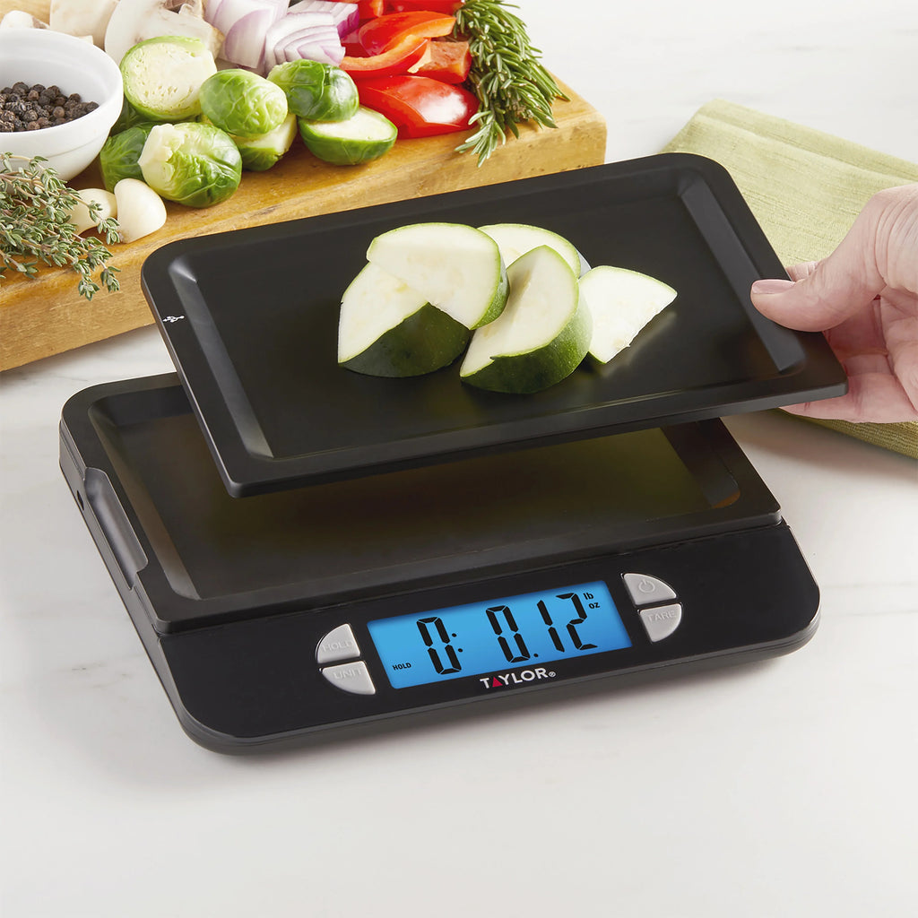 Taylor 11 lb (5 kg) USB Rechargeable Kitchen Scale