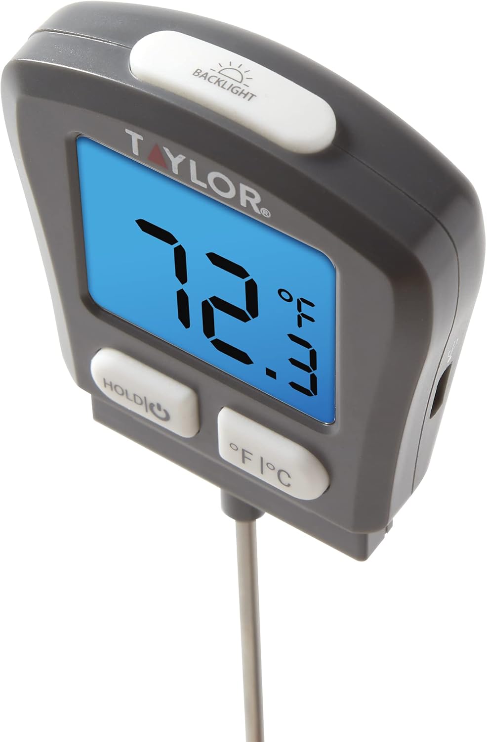 Taylor MRKT USB Rechargeable Digital Food Thermometer, Instant Read