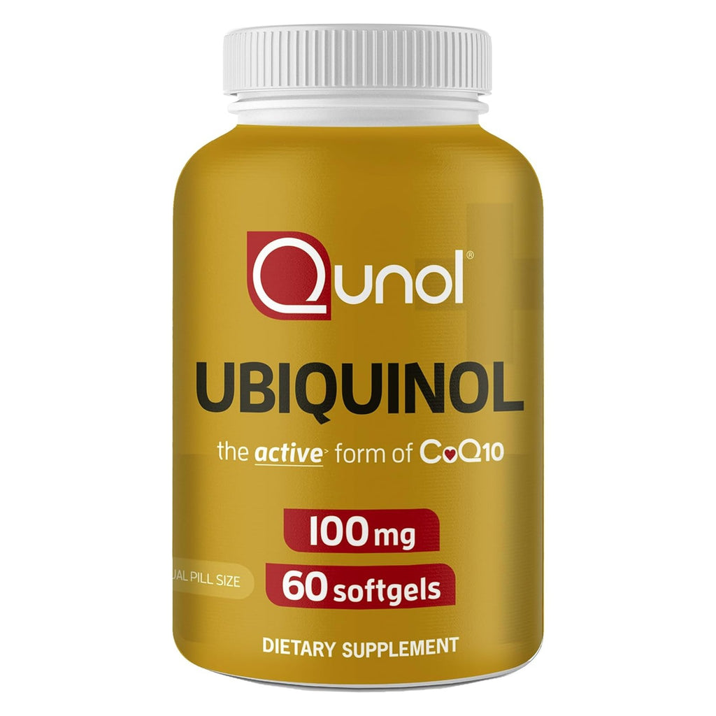 Qunol Ubiquinol 100 mg, 60 Softgels