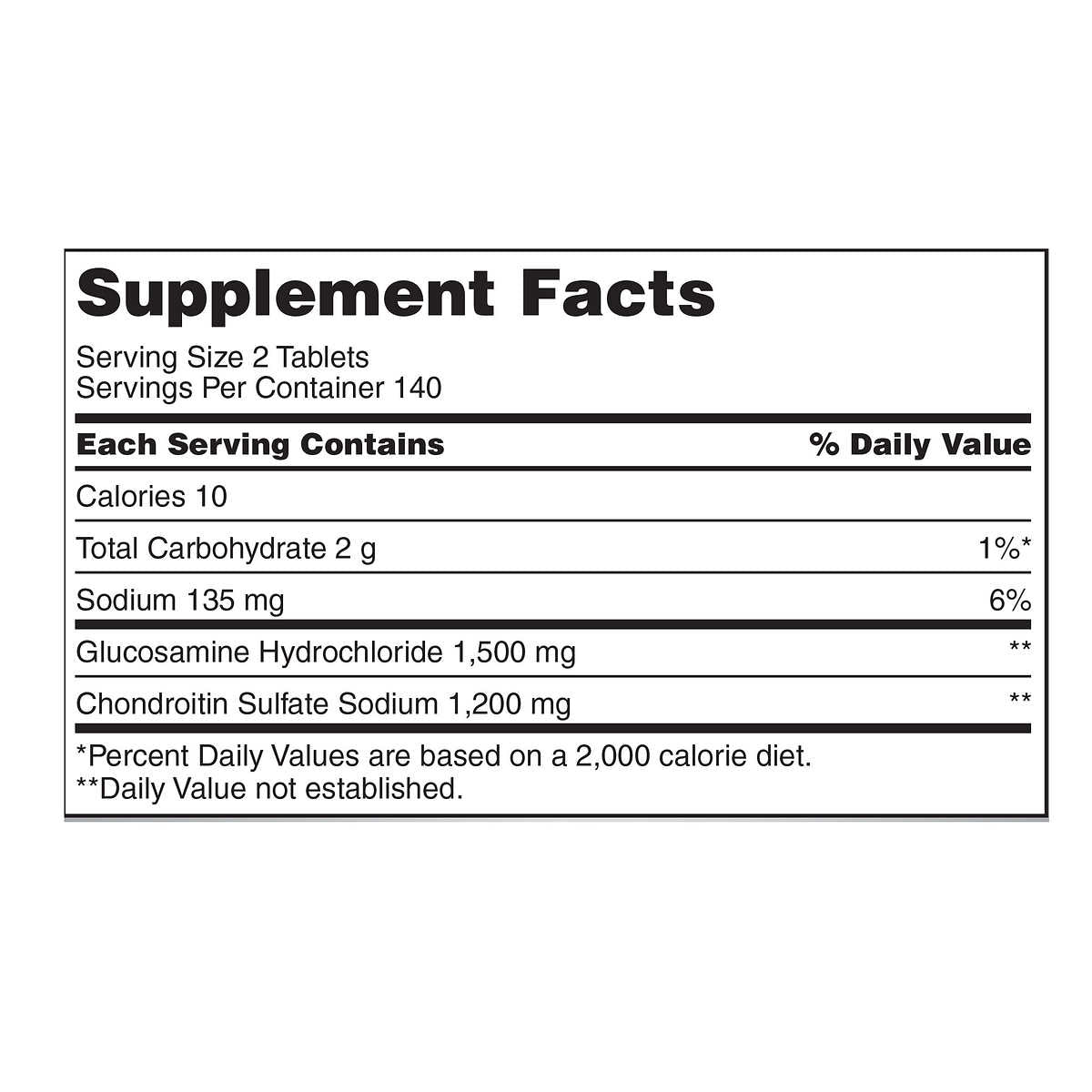 Kirkland Signature Advanced Glucosamine + Chondroitin, 280 Tablets