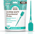 GuruNanda Interdental Floss Picks, 100 Count