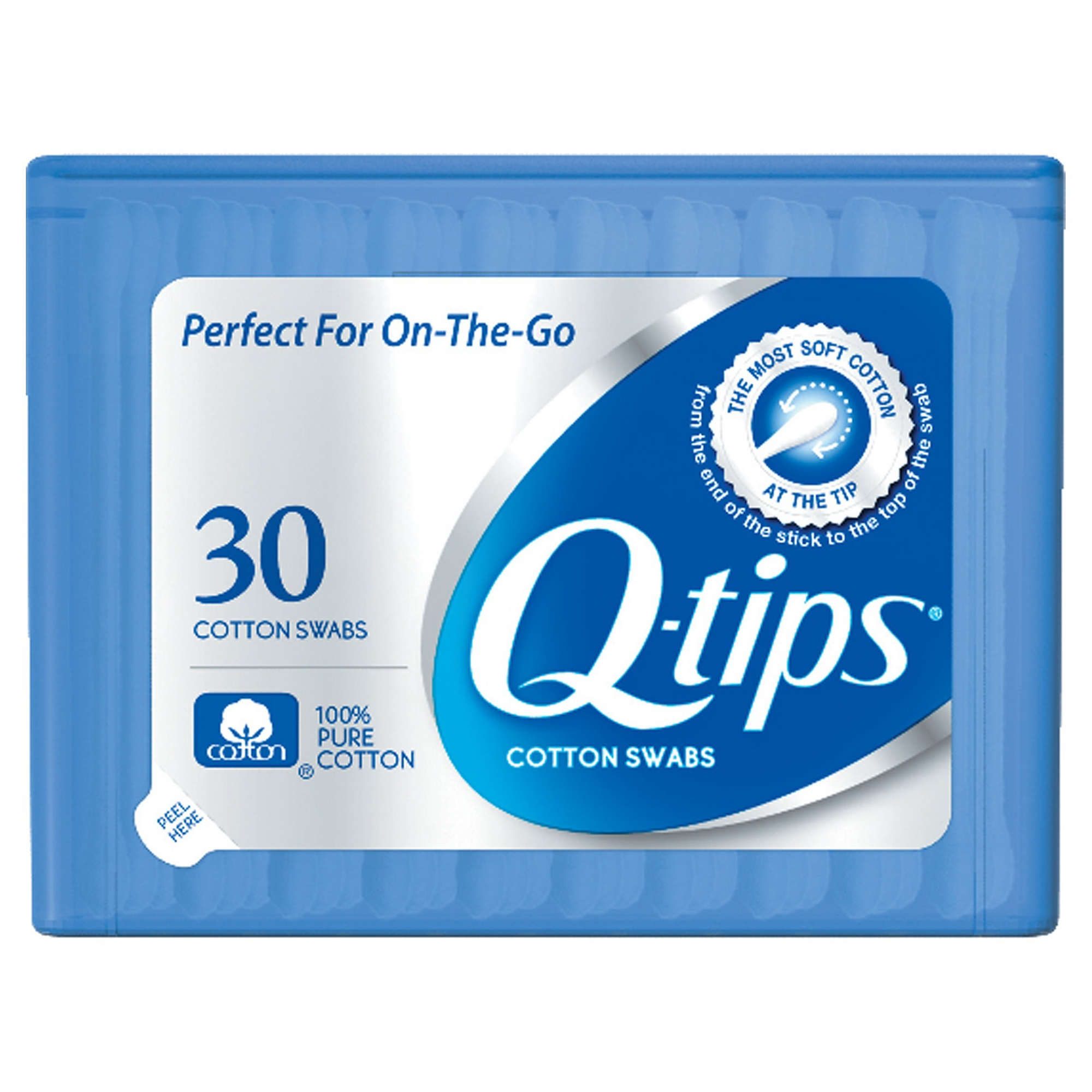 Q-tips Paper Stick Cotton Swabs, 30 Count