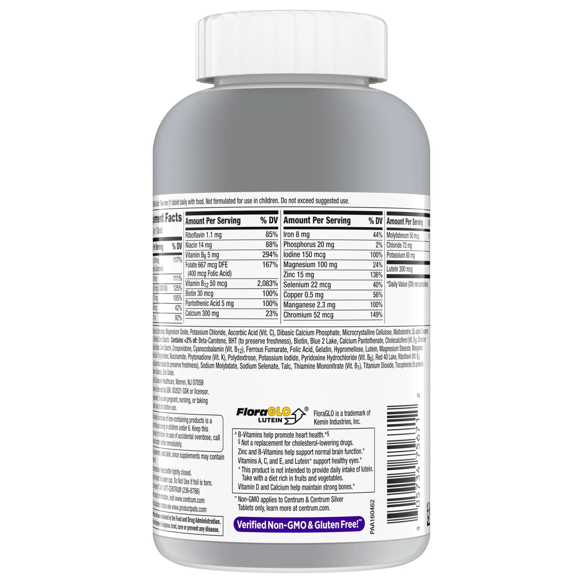 Centrum Silver Women 50+ Multivitamin, 200 Tablets