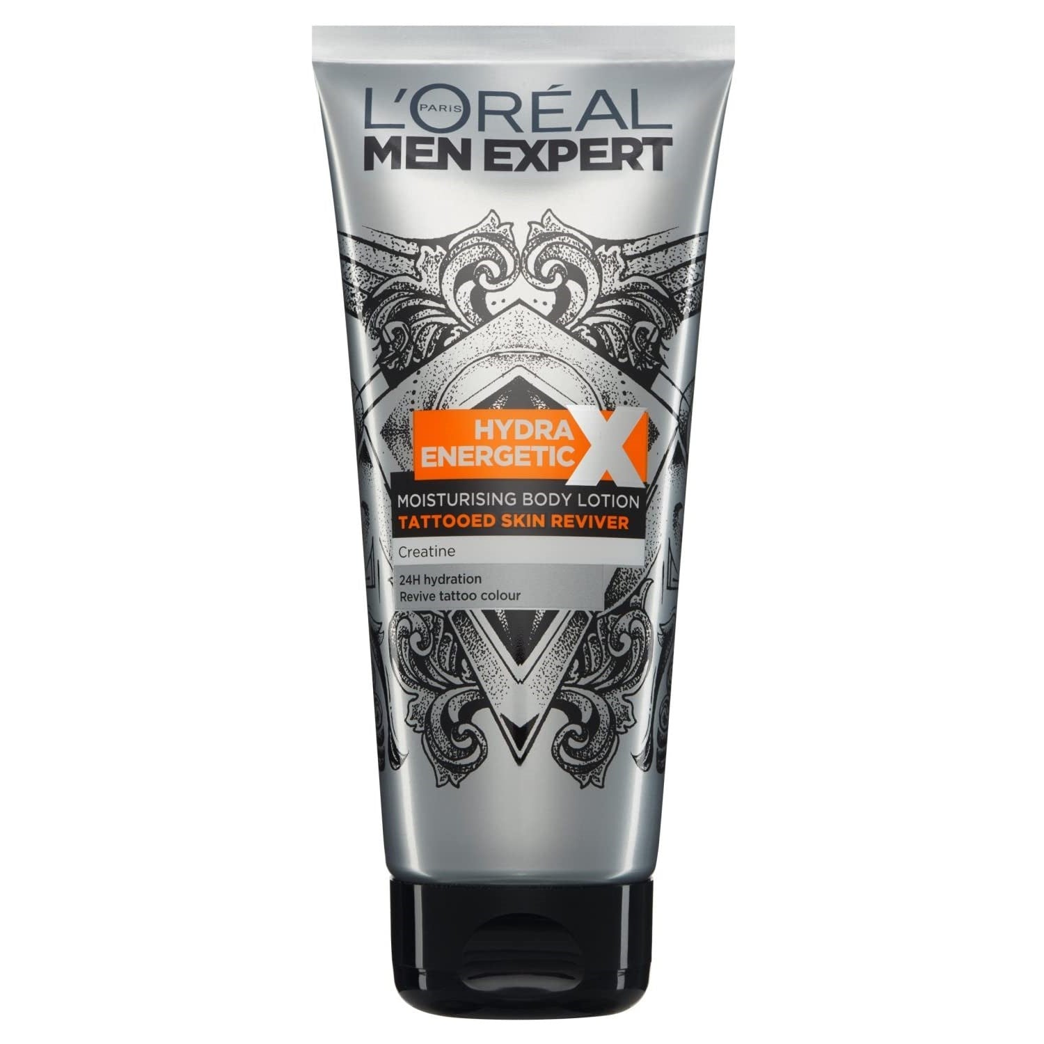 L'Oreal Men Expert Hydra Energetic X Moisturising Body Lotion, Tattooed Skin Reviver 200 ml