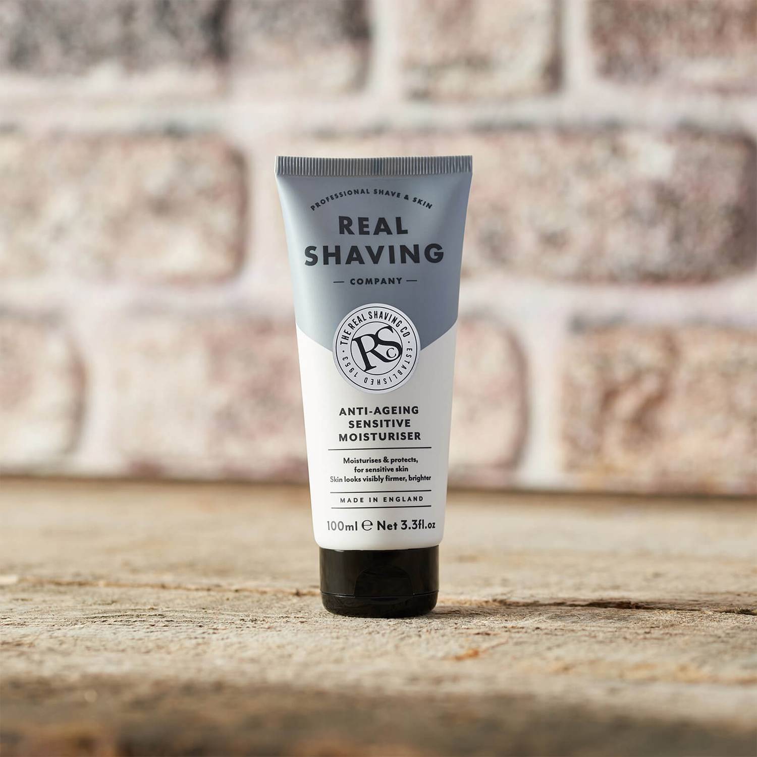 The Real Shaving Company Anti-Aging Sensitive Moisturizer, 100 ml (3.3 fl oz)