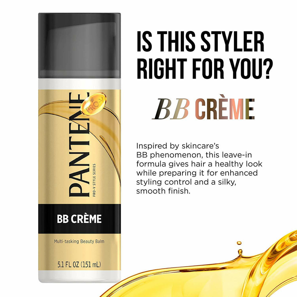 Pantene Pro-V BB Creme Hair Styling Treatment, 5.1 FL OZ (151 mL)