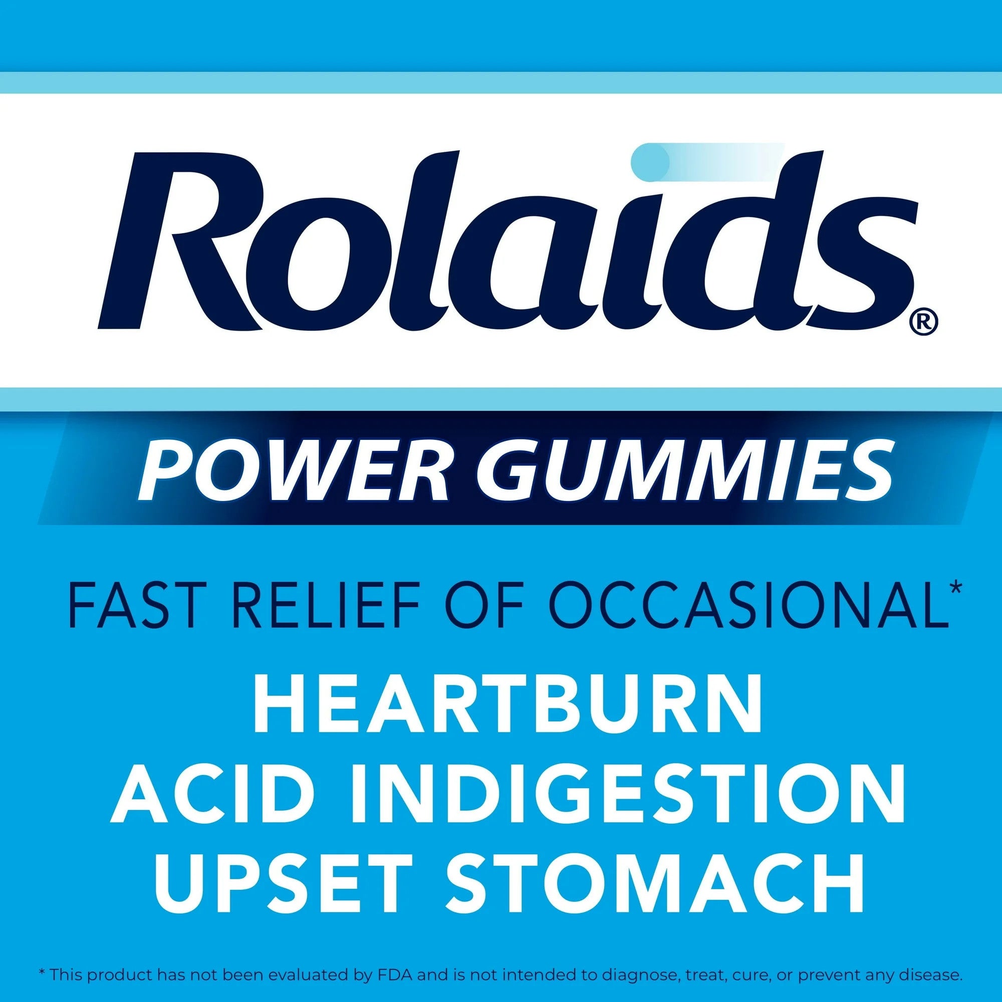 Rolaids Power Gummies, Calcium Phosphate, Smooth Berry, 54 Gummies